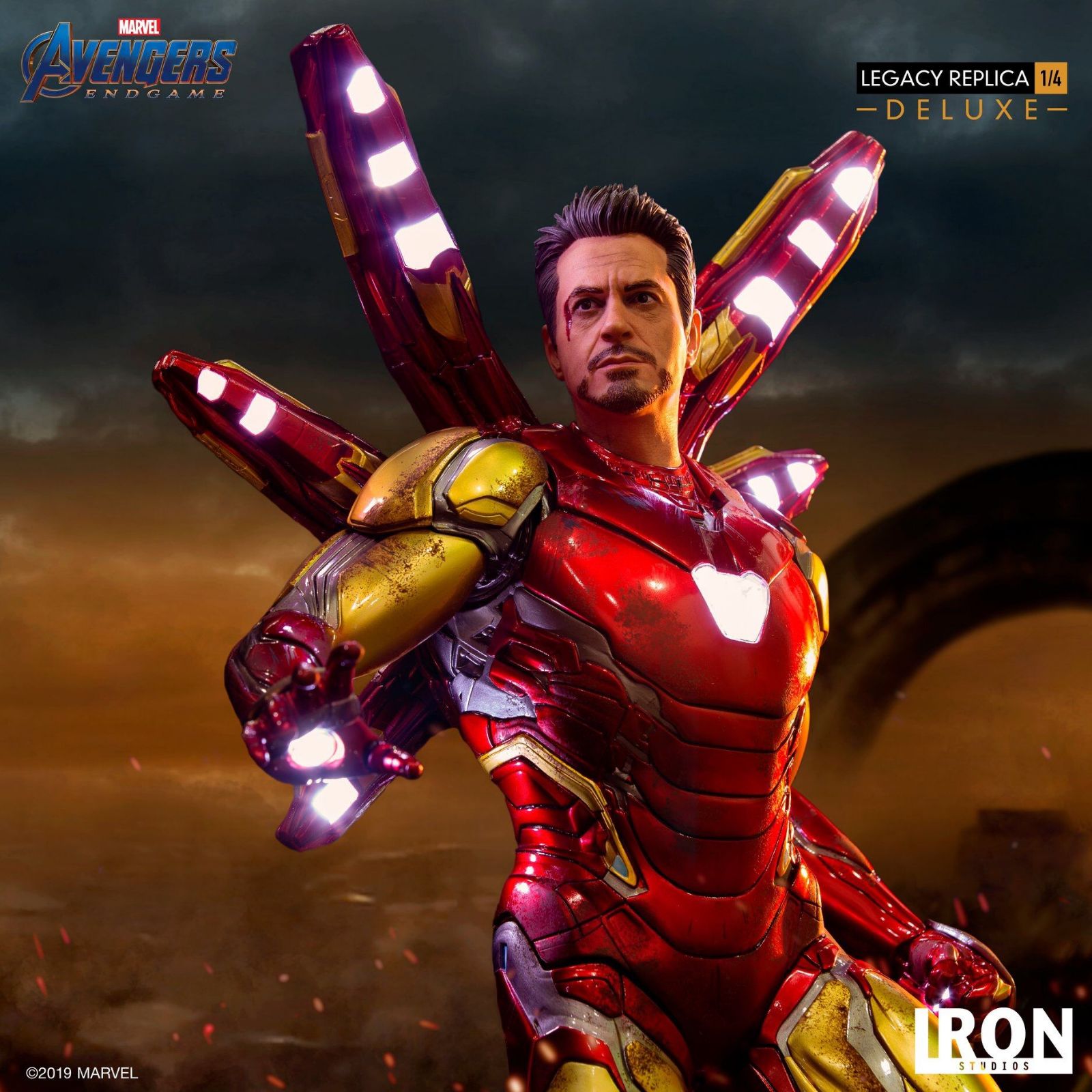 IRON STUDIOS Iron Man Mark LXXXV 1/4 DX VERSION Art Scale