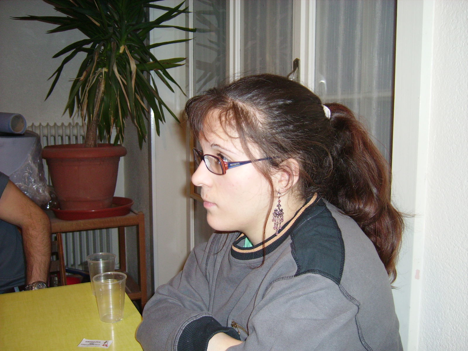 Vereinsmitglieder und Gäste auf den Ständen