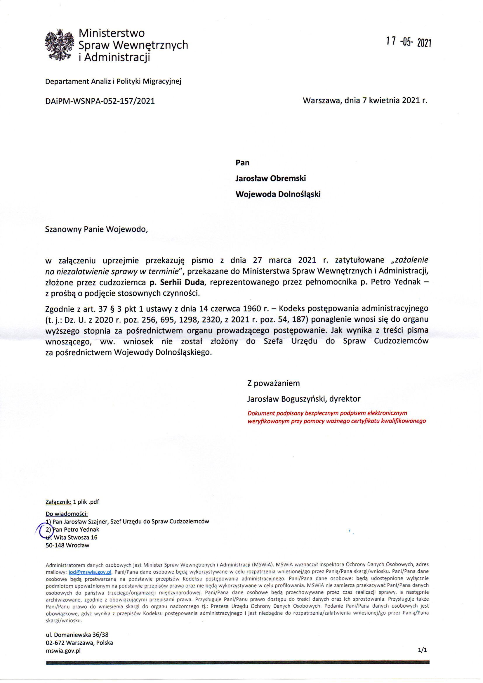 Departament Analiz i Polityki Migracyjnej