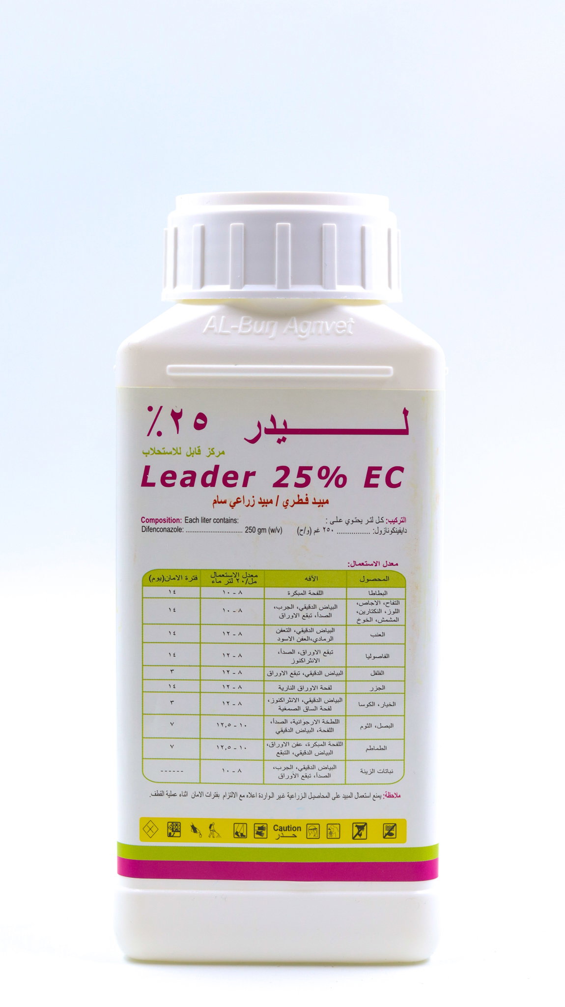 زعيم 25٪ إي سي ديفينوكونازول 25٪ (وزن / حجم)